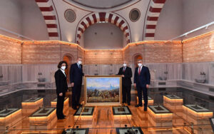 Azərbaycanlı rəssamın əsəri Ərdoğana hədiyyə edildi - Foto 4 image-hhh